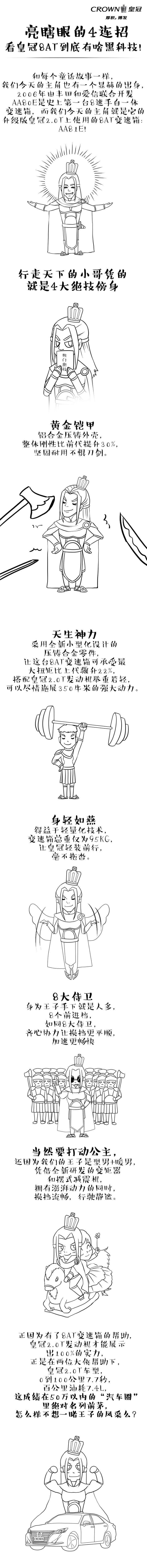 亮瞎眼的4連招，看皇冠8AT到底有啥黑科技！